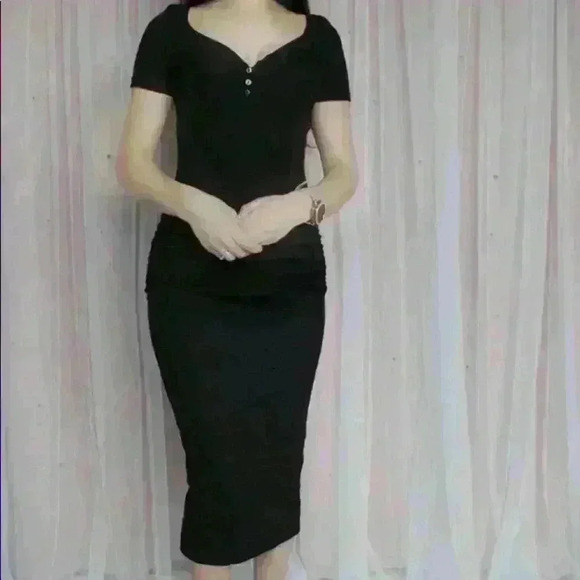 Aline Ankle Length Sexy Dress - Picture 1 of 3